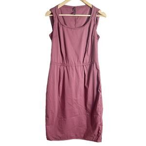Liviana Conti Mauve Sleeveless Knee Length Sheath Dress Size 10